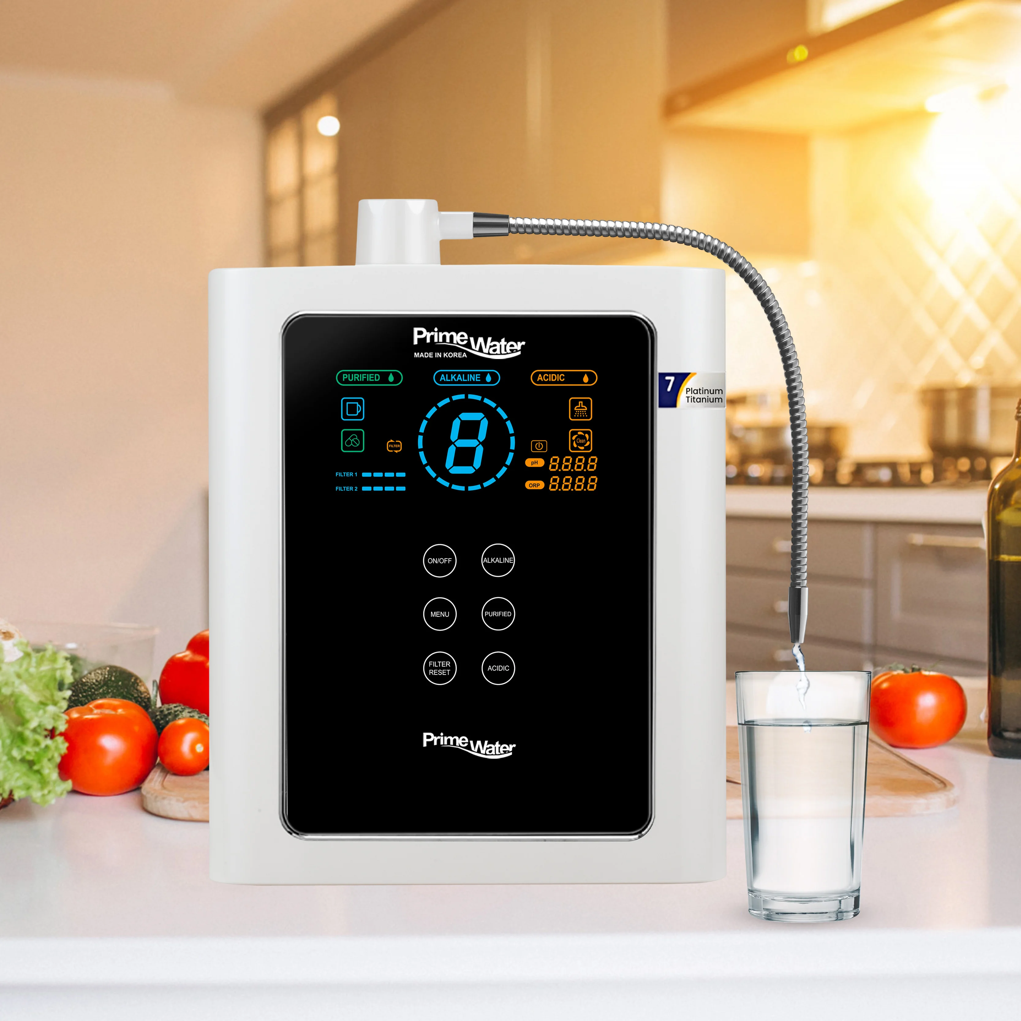 Alkaline Water Ionizer – 7 Plate Model