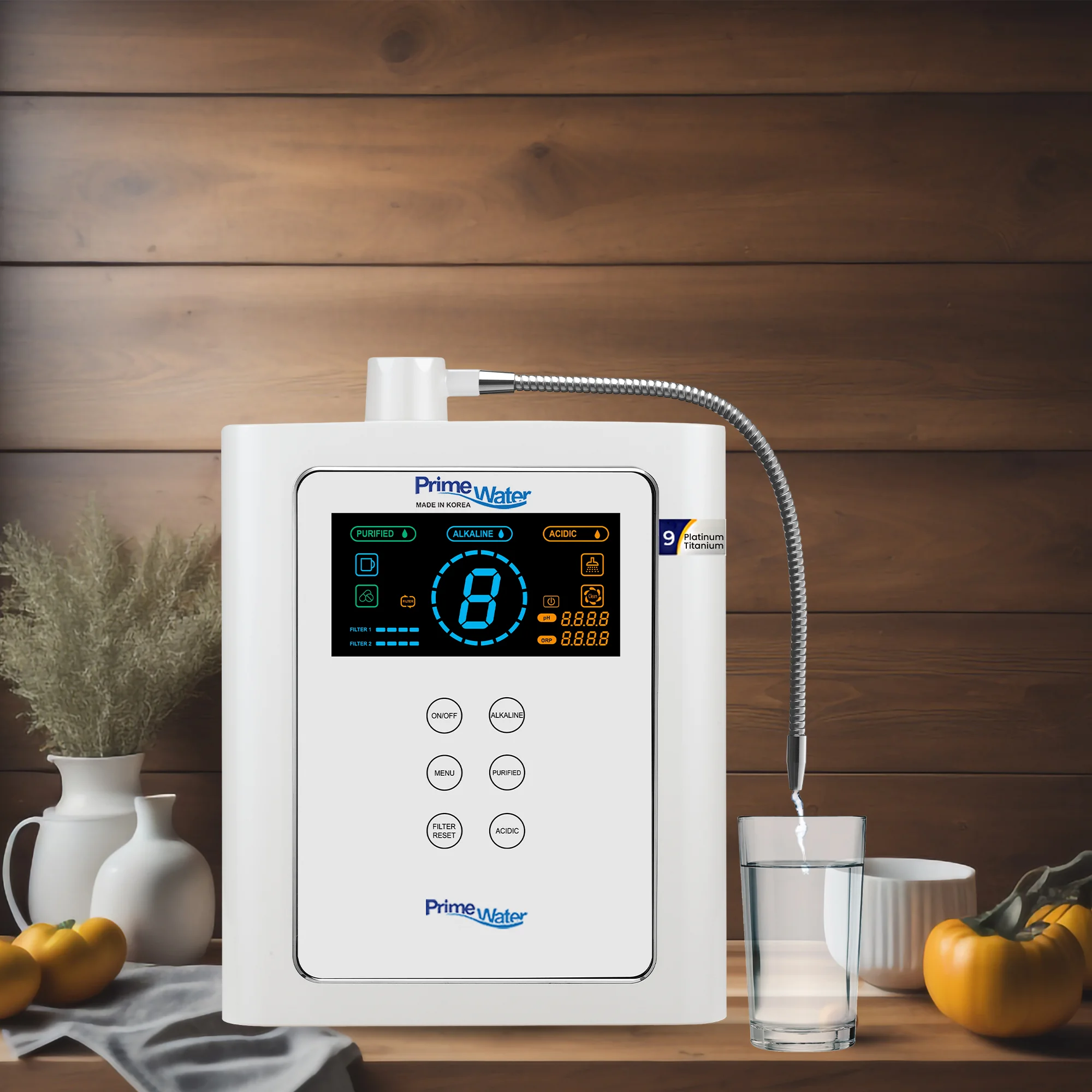 Alkaline Water Ionizer – 9 Plate Model